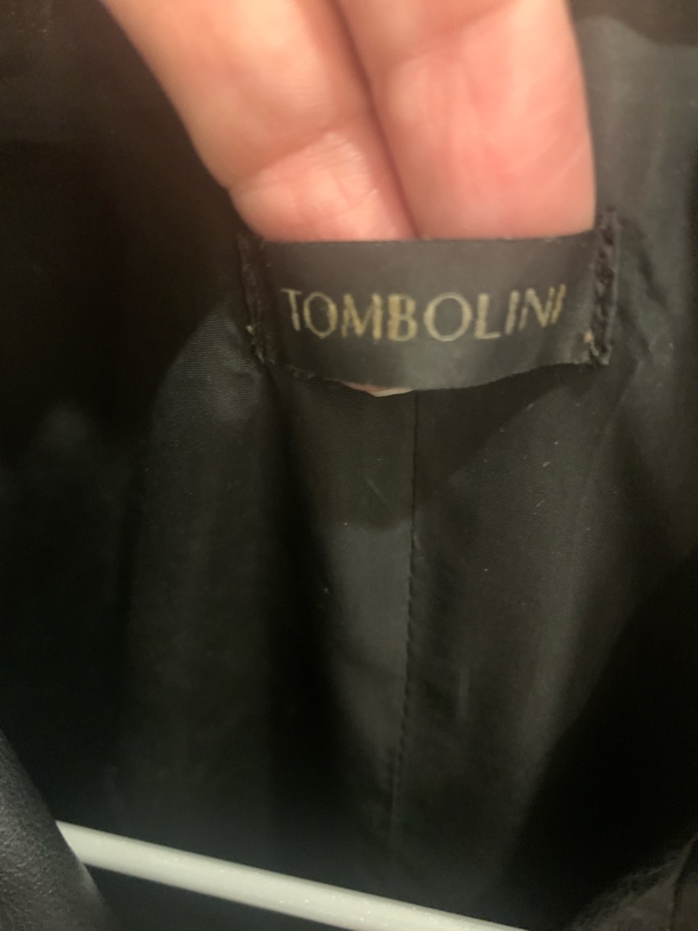 Tombolini leather jacket - Picture 3 of 13